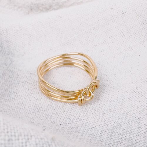 bague fil multirangs - design Mademoiselle Oups