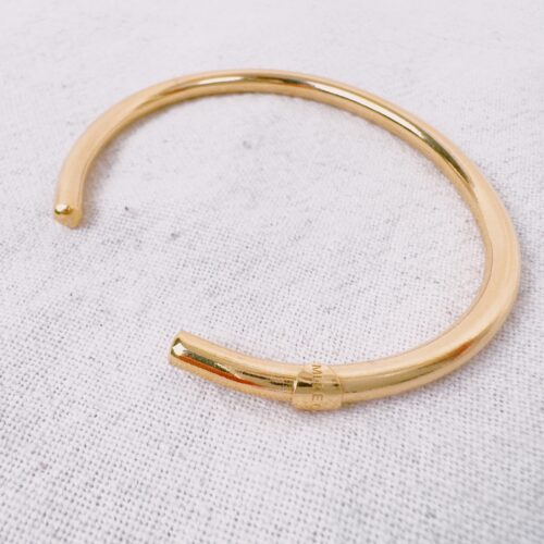 jonc ouvert épais tube - design Mademoiselle Oups