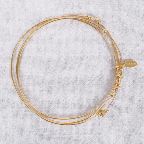 jonc bracelet lot de 3 - design Mademoiselle Oups