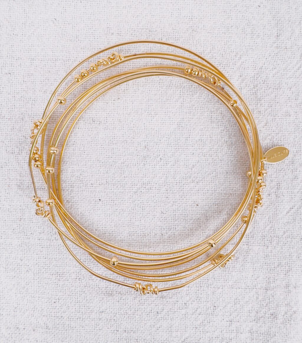 jonc bracelet semainier - design Mademoiselle Oups