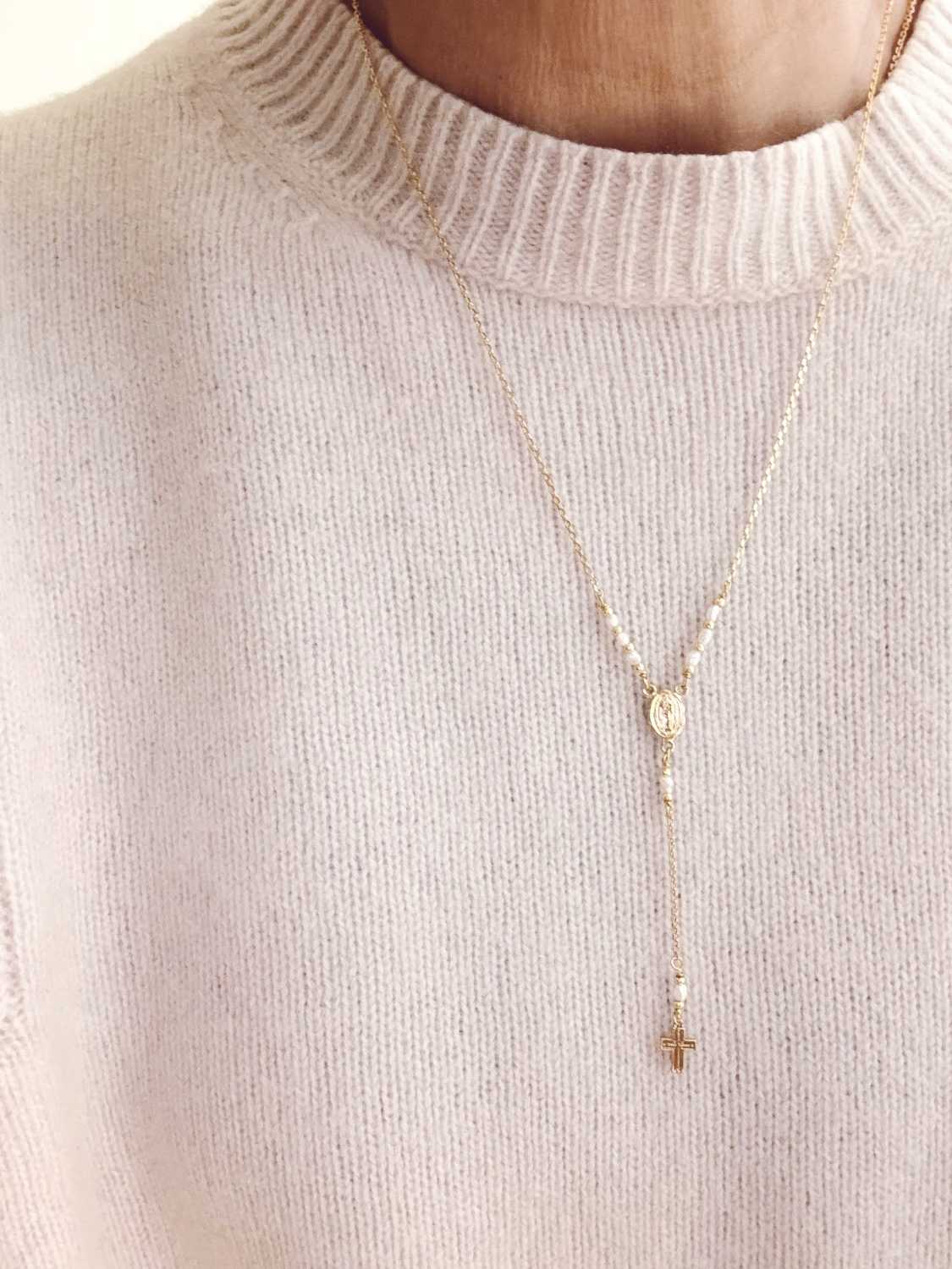 collier-chapelet-madone-corpus-mademoiselleoups-1 collier chapelet madone et croix - design Mademoiselle Oups