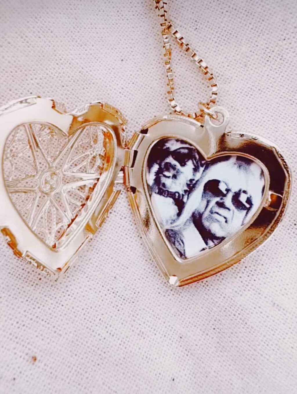 collier pendentif cœur iggy pop - design Mademoiselle Oups