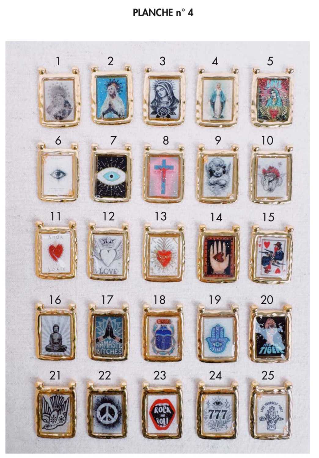 sautoir-scapulaire-planche-mademoiselleoups-2 grande médaille scapulaire en émail symbole protecteur - par Mademoiselle Oups