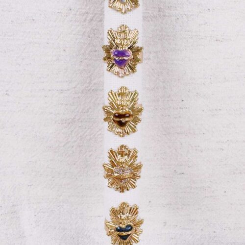 Bague Cœur Sacré illuminé - bijou Mademoiselle Oups