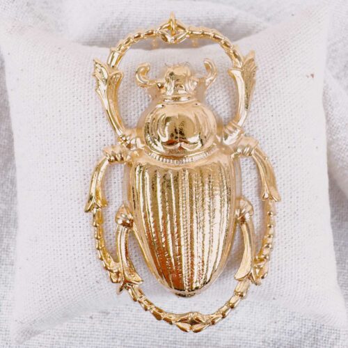 sautoir pendentif scarabée - Création Mademoiselle Oups