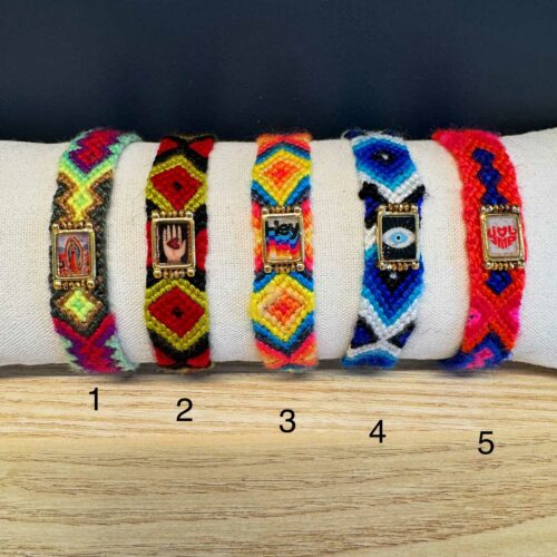 AMULET<br />Bracelet ALMA colombien tissé