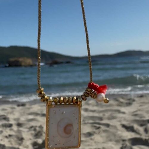 AMULET<br />Collier cordon scapulaire Corsica