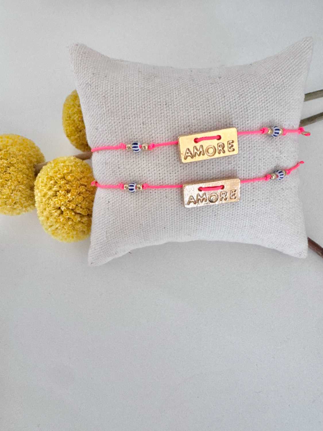 LOVE NOTE bracelet duo mere fille - mademoiselle oups 4 Duo de bracelets LOVE NOTE mère fille colorés à partager message AMORE pour la Fête des Mamans - Mademoiselle Oups