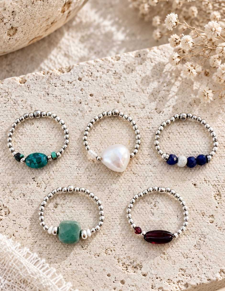 WILD-bague-argent-925-unite-principale Bague élastique WILD en argent 925 et pierre – MADEMOISELLE OUPS